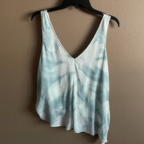 Free people Asymmetrical Tank Teal - Picture 3 of 3